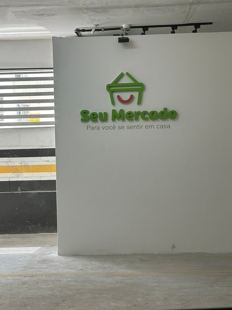 Studio Confortável Piscina Academia -aceita bebê
