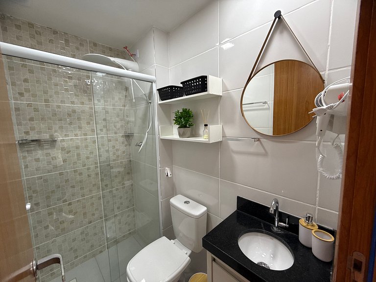 RSP 805|Studio Design no Rooftop com Varanda - JF