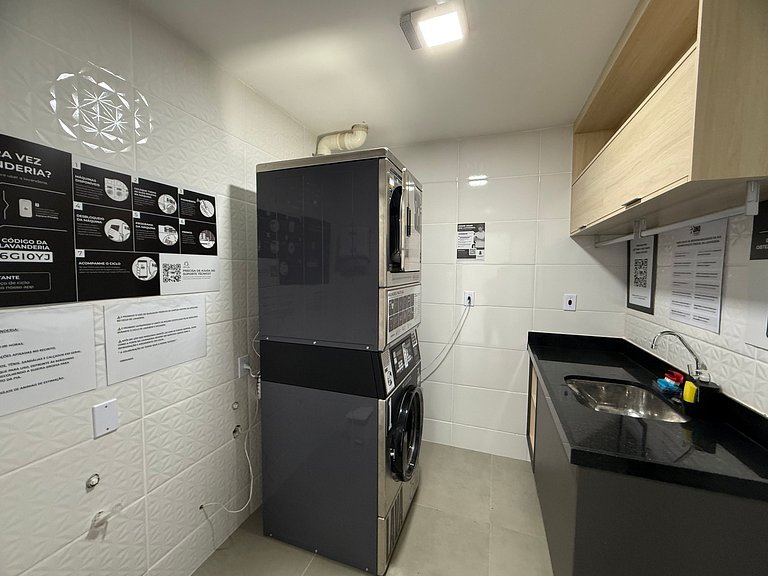 RSP 805|Studio Design no Rooftop com Varanda - JF
