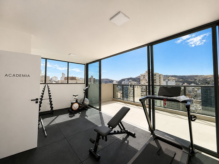 Studio moderno no coração da cidade