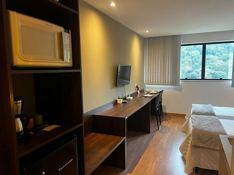Studio Silencioso Confortável Prox UFJ e Shopping