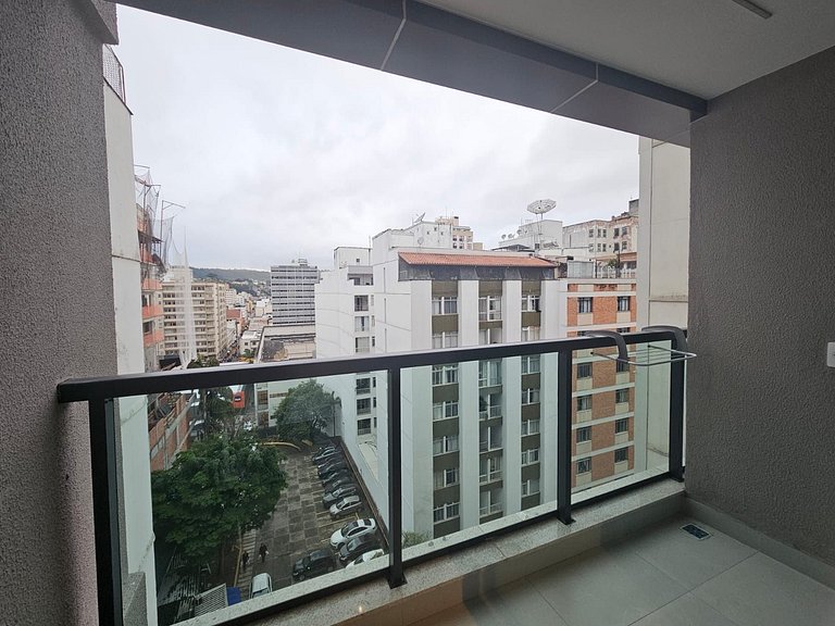 LSA802| Studio novo ao lado Pq Halfeld acad e ar